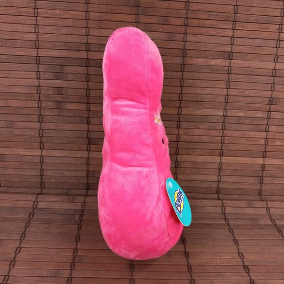 Peeps For Pets Bunny 12" Pink Dress Up Flower Plush Squeaky Dog Toy - Picture 5 of 9